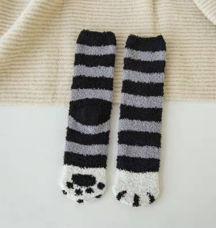 Meias Térmicas Patas de Gato- Kit 6 Pares 0 Kolorido 